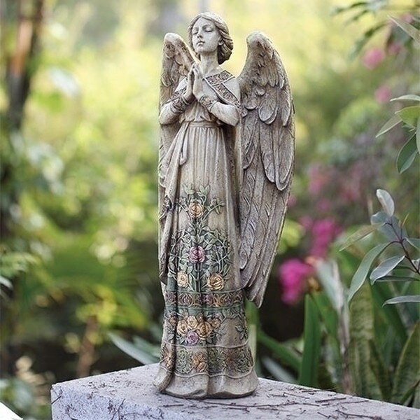 Praying Angel Garden Statue